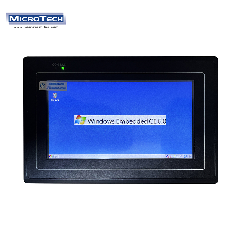 7inch 800*480 All-in-one terminal Windows CE Embedded industrial touch screen with WIFI